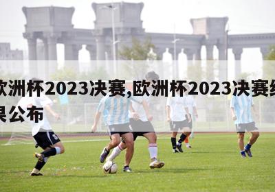 欧洲杯2023决赛,欧洲杯2023决赛结果公布