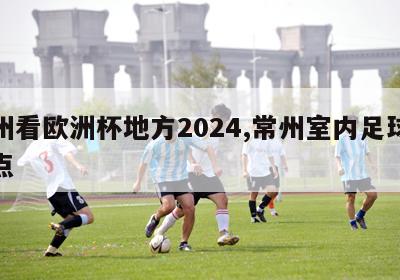 常州看欧洲杯地方2024,常州室内足球场地点